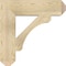 Ekena Millwork Legacy Craftsman Rough Sawn Bracket, Douglas Fir, 6"W x 26"D x 26"H BKT06X26X26LEC04RDF - alternate 4